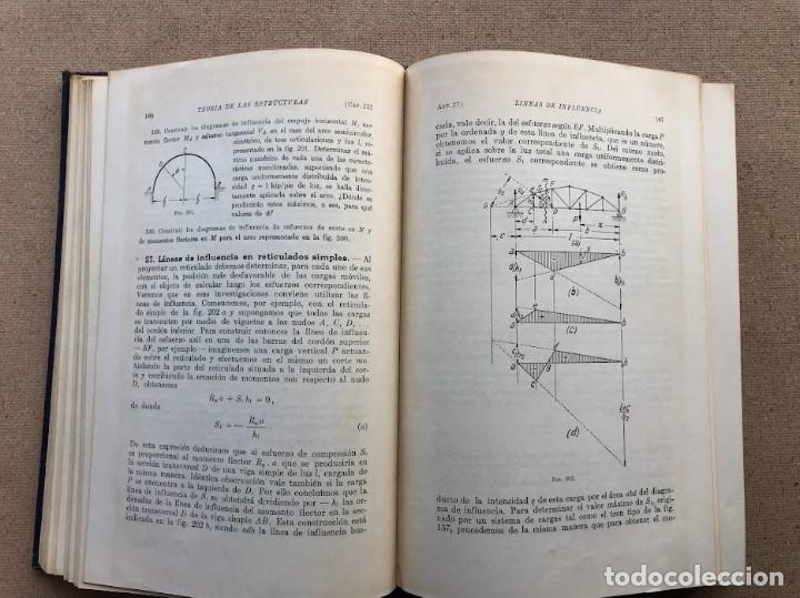 Libros de segunda mano: Teor&iacute;a de las Estructuras / Timoshenko & Young / 1948 / Acme Agency / - Foto 16