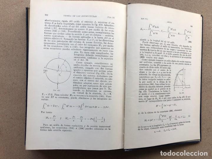 Libros de segunda mano: Teor&iacute;a de las Estructuras / Timoshenko & Young / 1948 / Acme Agency / - Foto 23