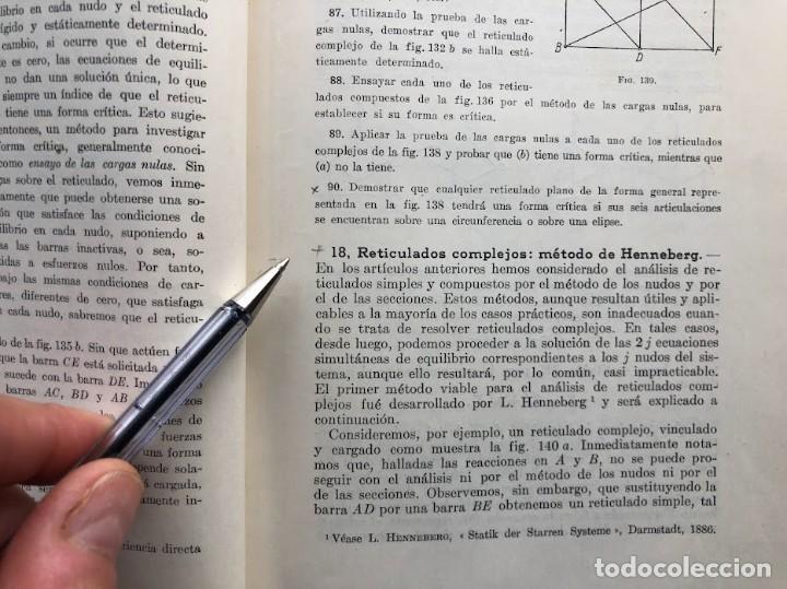 Libros de segunda mano: Teor&iacute;a de las Estructuras / Timoshenko & Young / 1948 / Acme Agency / - Foto 41