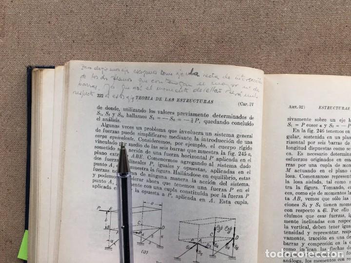 Libros de segunda mano: Teor&iacute;a de las Estructuras / Timoshenko & Young / 1948 / Acme Agency / - Foto 58