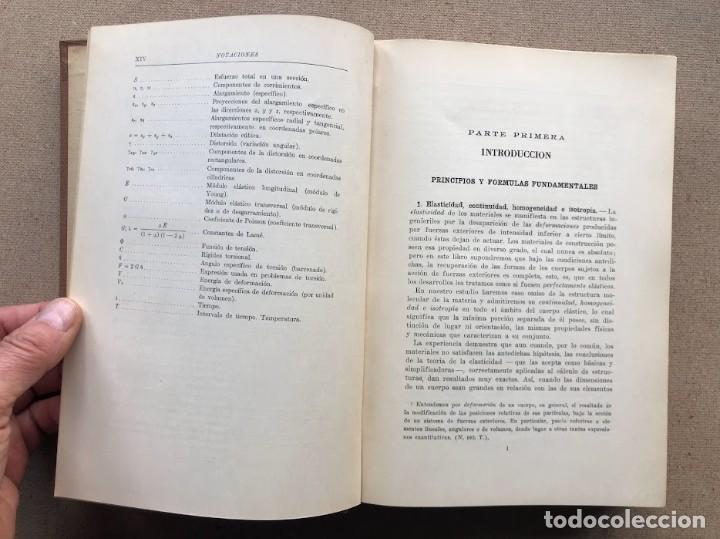 Libros de segunda mano: Teor&iacute;a de la Elasticidad / Timoshenko / Librer&iacute;a y Editorial &rdquo;El Ateneo&rdquo; / 1946 / - Foto 16