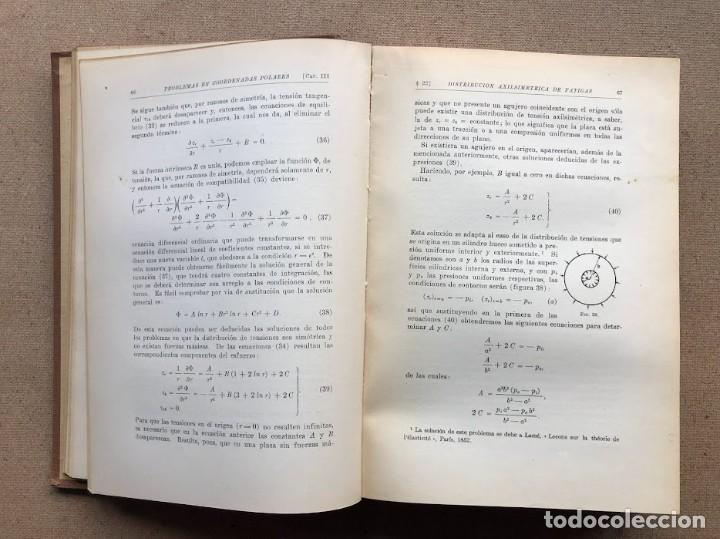 Libros de segunda mano: Teor&iacute;a de la Elasticidad / Timoshenko / Librer&iacute;a y Editorial &rdquo;El Ateneo&rdquo; / 1946 / - Foto 19