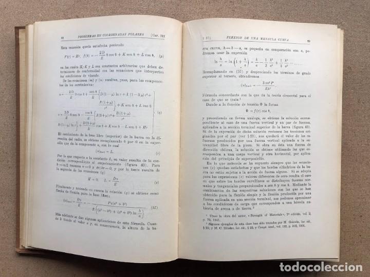 Libros de segunda mano: Teor&iacute;a de la Elasticidad / Timoshenko / Librer&iacute;a y Editorial &rdquo;El Ateneo&rdquo; / 1946 / - Foto 20
