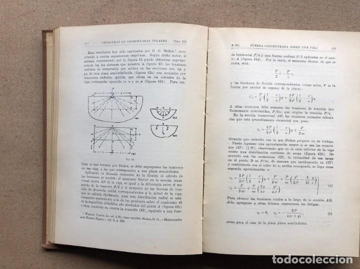 Libros de segunda mano: Teor&iacute;a de la Elasticidad / Timoshenko / Librer&iacute;a y Editorial &rdquo;El Ateneo&rdquo; / 1946 / - Foto 22