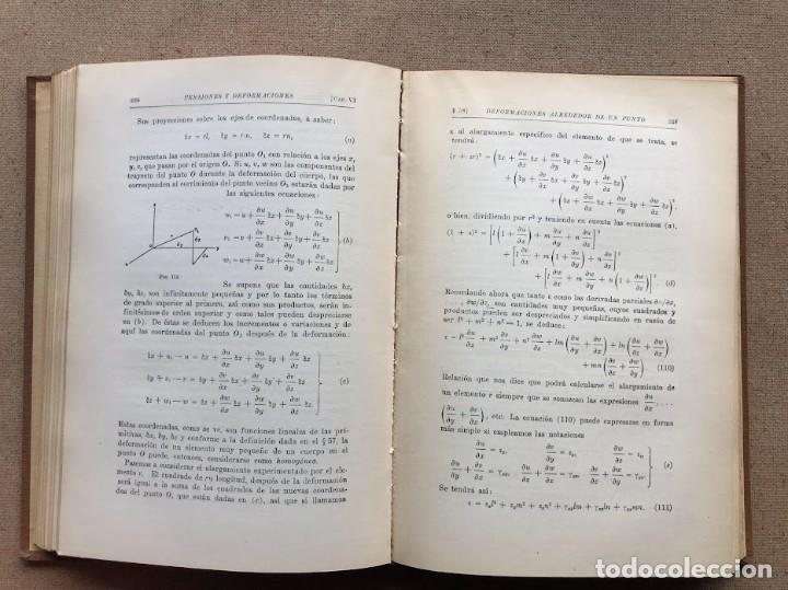 Libros de segunda mano: Teor&iacute;a de la Elasticidad / Timoshenko / Librer&iacute;a y Editorial &rdquo;El Ateneo&rdquo; / 1946 / - Foto 27