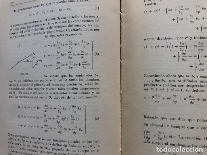 Libros de segunda mano: Teor&iacute;a de la Elasticidad / Timoshenko / Librer&iacute;a y Editorial &rdquo;El Ateneo&rdquo; / 1946 / - Foto 28