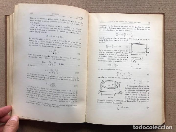 Libros de segunda mano: Teor&iacute;a de la Elasticidad / Timoshenko / Librer&iacute;a y Editorial &rdquo;El Ateneo&rdquo; / 1946 / - Foto 31
