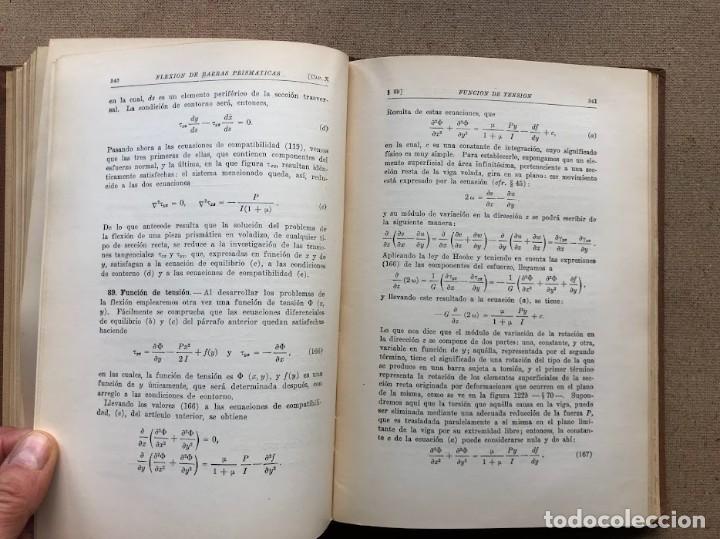 Libros de segunda mano: Teor&iacute;a de la Elasticidad / Timoshenko / Librer&iacute;a y Editorial &rdquo;El Ateneo&rdquo; / 1946 / - Foto 32