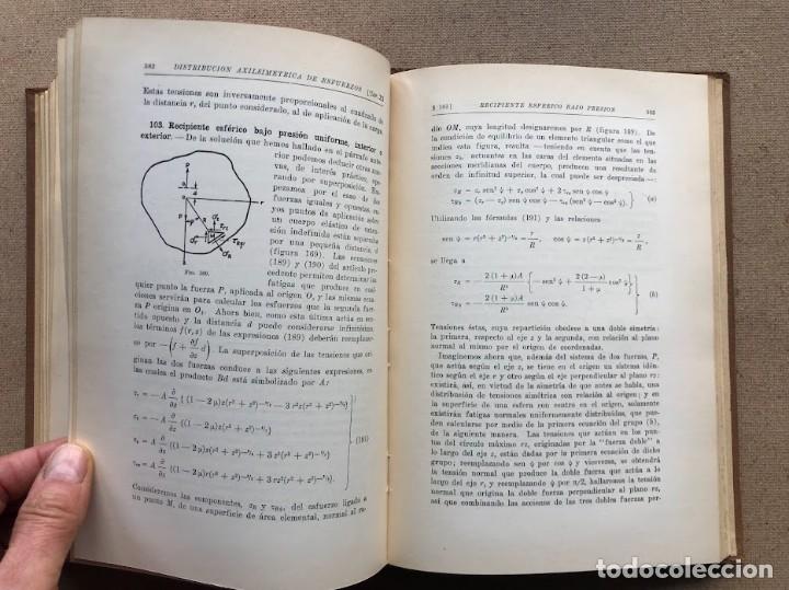 Libros de segunda mano: Teor&iacute;a de la Elasticidad / Timoshenko / Librer&iacute;a y Editorial &rdquo;El Ateneo&rdquo; / 1946 / - Foto 33