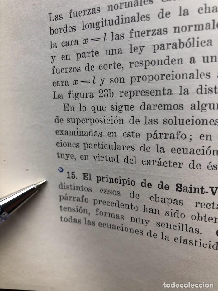 Libros de segunda mano: Teor&iacute;a de la Elasticidad / Timoshenko / Librer&iacute;a y Editorial &rdquo;El Ateneo&rdquo; / 1946 / - Foto 39