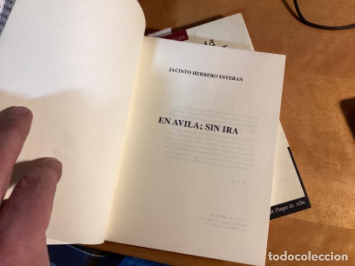 Libros de segunda mano: En &aacute;vila; sin ira. Jacinto Herrero Esteban - Foto 2