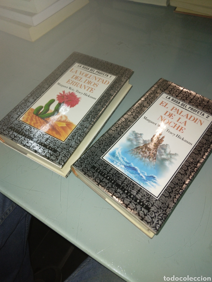 Libros de segunda mano: Margaret Weis, La.rosa del profeta tomos 1 y 2, - Foto 2