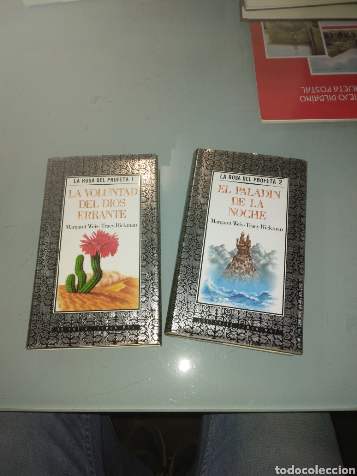 Libros de segunda mano: Margaret Weis, La.rosa del profeta tomos 1 y 2, - Foto 1