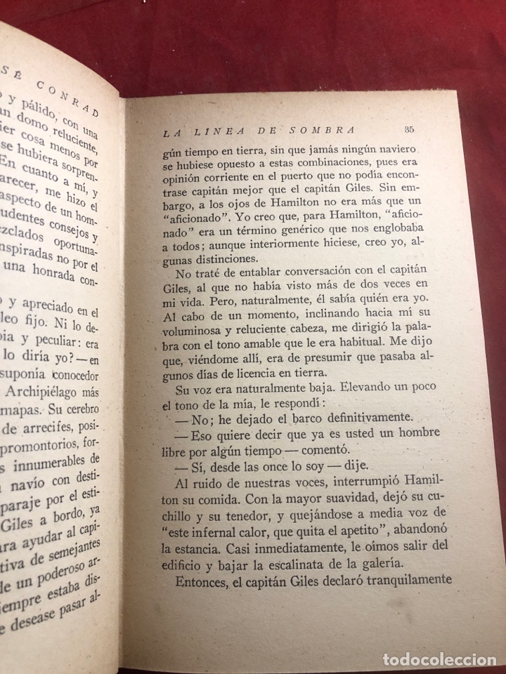 Libros de segunda mano: La l&iacute;nea de sombra - Foto 2