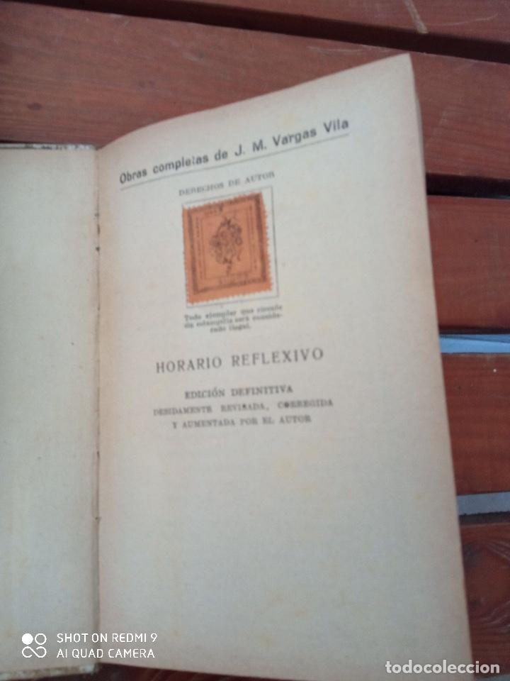 Libros de segunda mano: J.M. Vargas Vila - Horario reflexivo - Foto 2