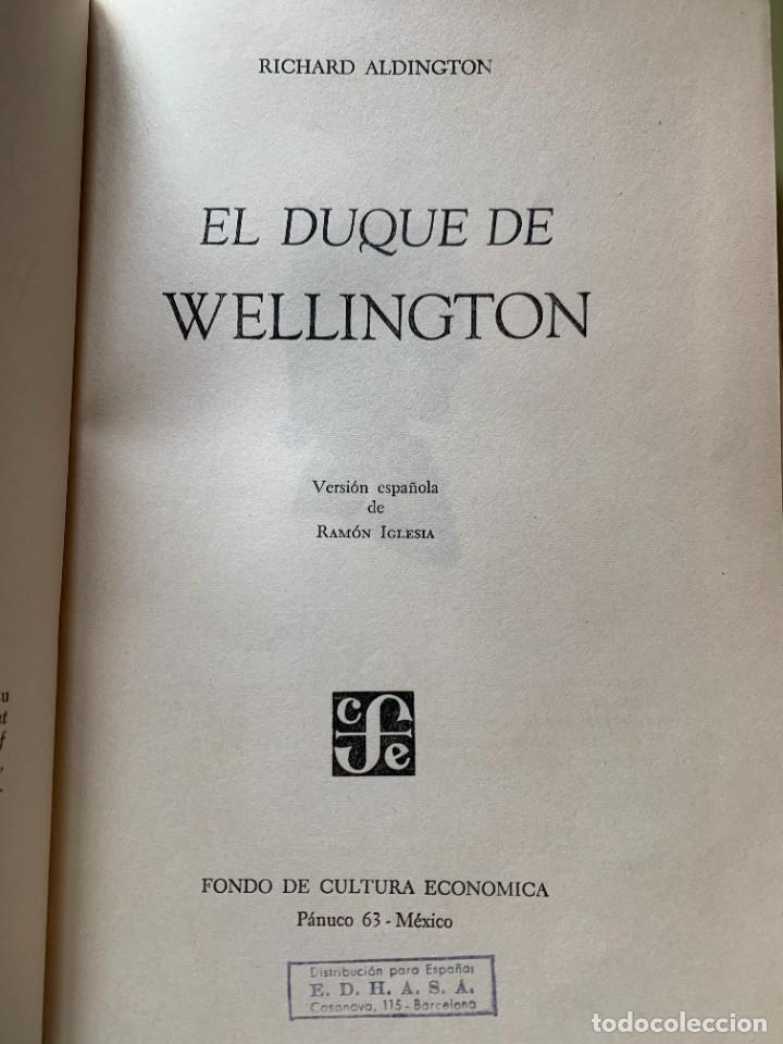 Libros de segunda mano: Wellington. Richard Aldington. Mexico. 1945 - Foto 2