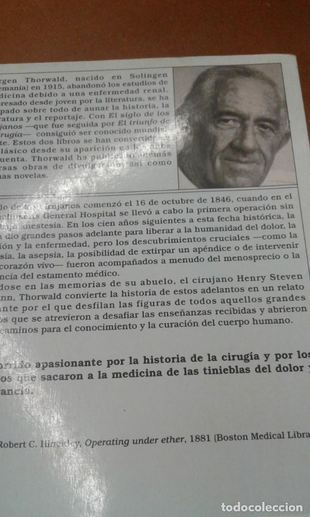 Libros de segunda mano: El siglo de los cirujanos Jurgen Thorwald - Foto 2