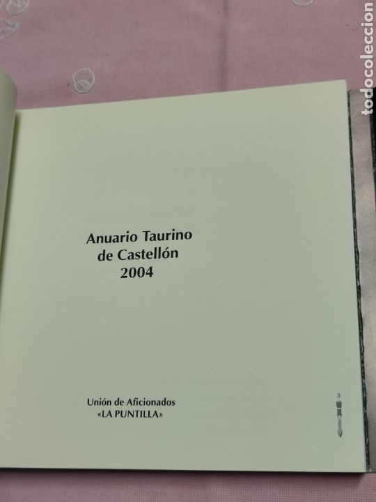 Libros de segunda mano: Anuario taurino de Castell&oacute;n 2004 - Foto 2