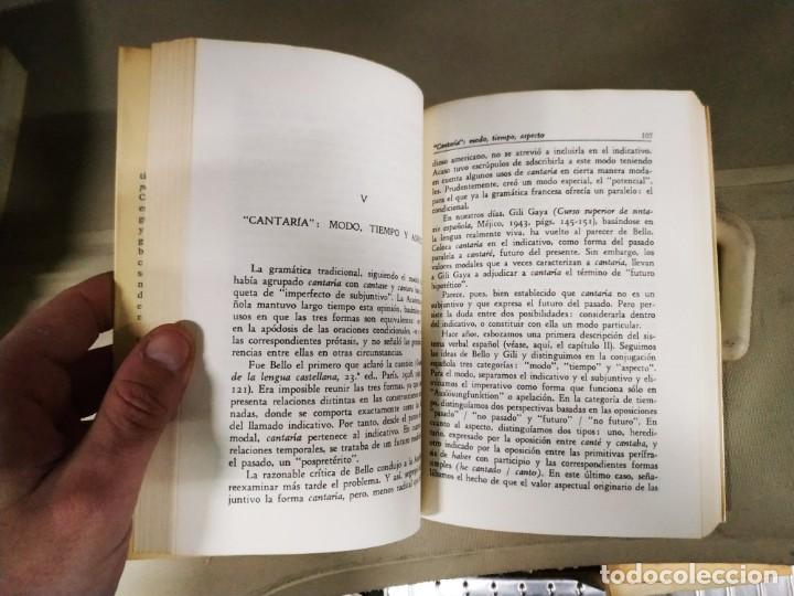 Libros de segunda mano: Estudios de Gram&aacute;tica Funcional del Espa&ntilde;ol - Emilio Alarc&oacute;s Llorach. Gredos - Foto 3