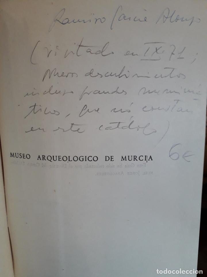 Libros de segunda mano: MUSEO ARQUEOLOGICO DE MURCIA - Foto 5