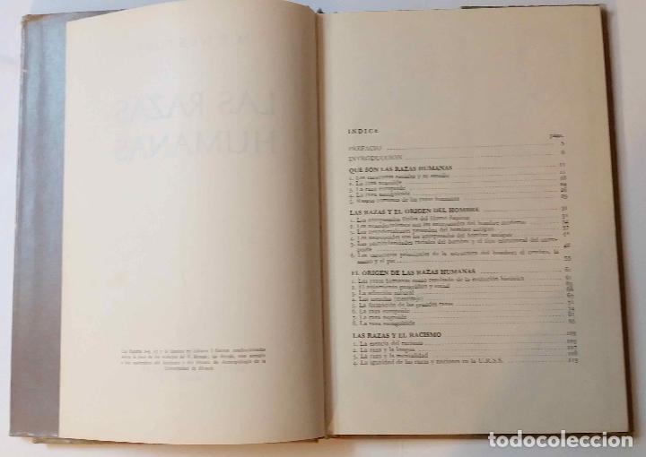Libros de segunda mano: LAS RAZAS HUMANAS, M F NESTURJ. LIBRO PROGRESO - Foto 5
