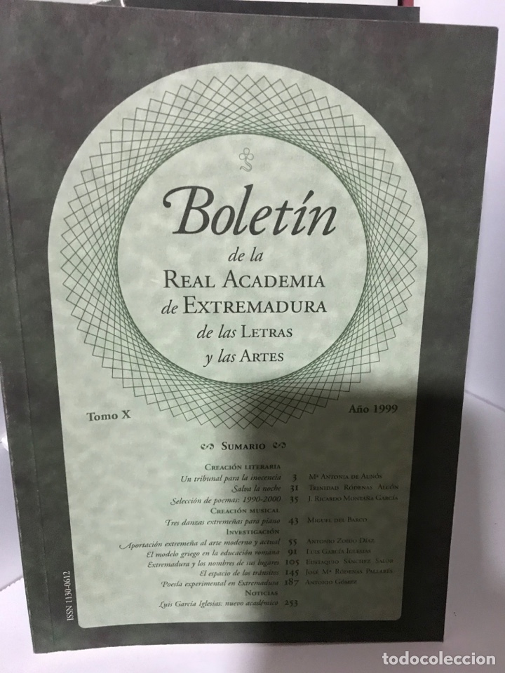 Libros de segunda mano: Boletines de la Real Academia de Extremadura - Foto 3