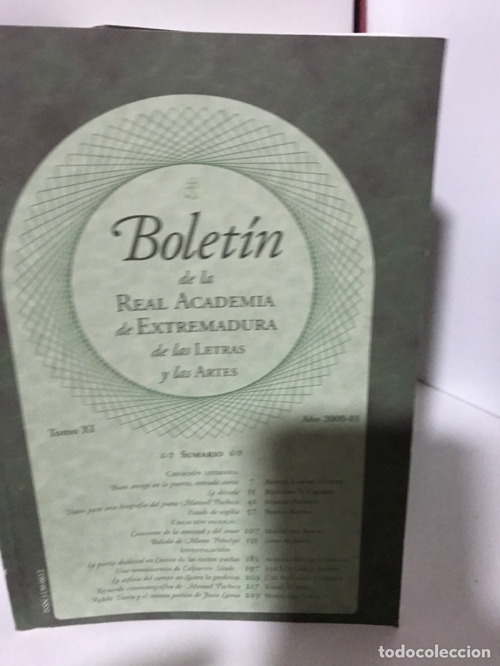 Libros de segunda mano: Boletines de la Real Academia de Extremadura - Foto 4