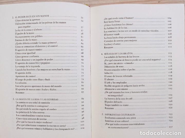 Libros de segunda mano: El Lenguaje Del Cuerpo - Allan Pease - 2012 - Circulo De Lectores - Foto 3