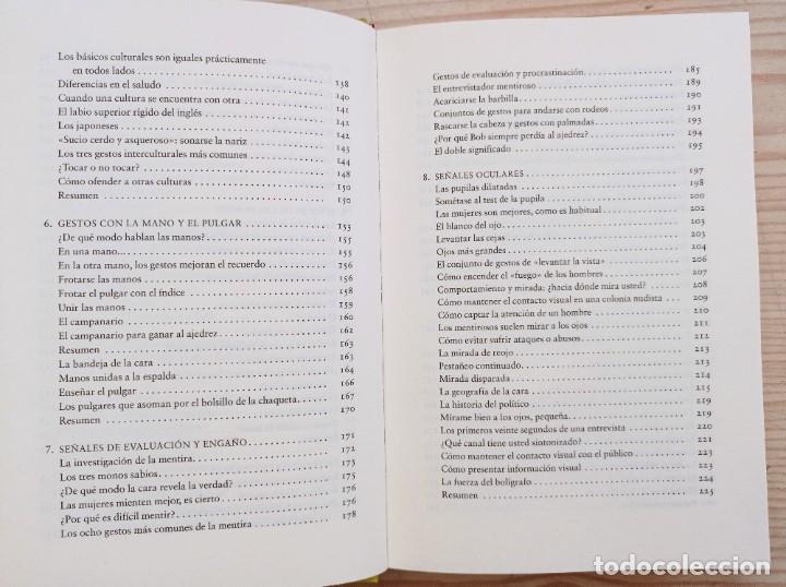 Libros de segunda mano: El Lenguaje Del Cuerpo - Allan Pease - 2012 - Circulo De Lectores - Foto 4