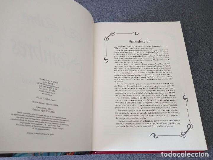 Libros de segunda mano: El Libro de los Nombres Luis Tom&aacute;s Melgar - Foto 4