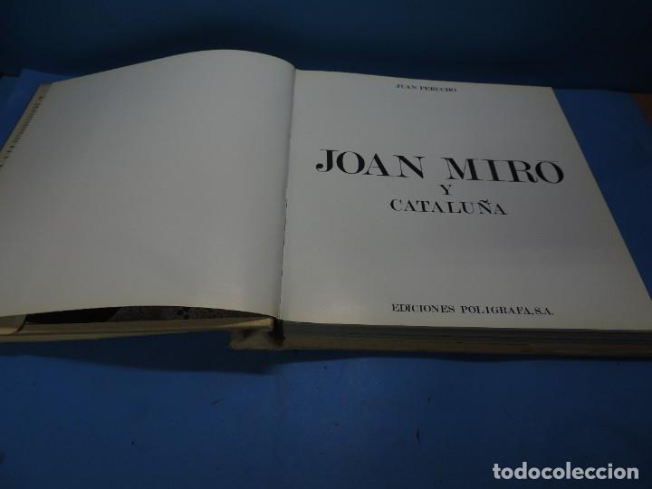 Libros de segunda mano: MIR&Oacute; Y CATALU&Ntilde;A.- JUAN PERUCHO - Foto 4
