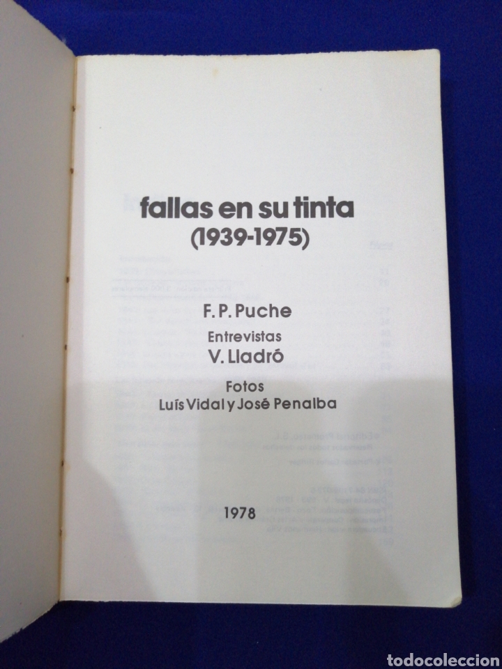 Libros de segunda mano: FALLAS EN SU TINTA :1939 - 1975 - Foto 3