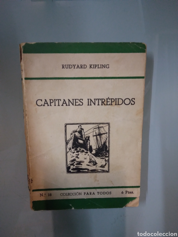 Libros de segunda mano: Rudyard Kipling, Capitanes intr&eacute;pidos, 18 - Foto 1