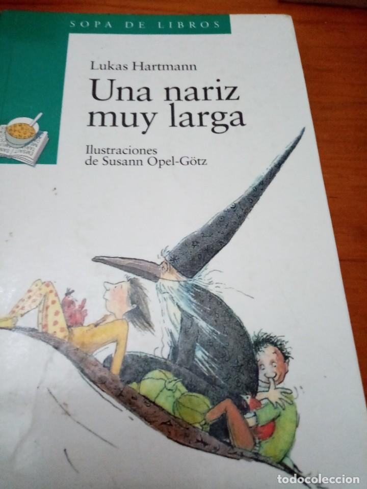 Libros de segunda mano: UNA NARIZ MUY LARGA. LUKAS HARTMANN. ANAYA. EST28B3 - Foto 1