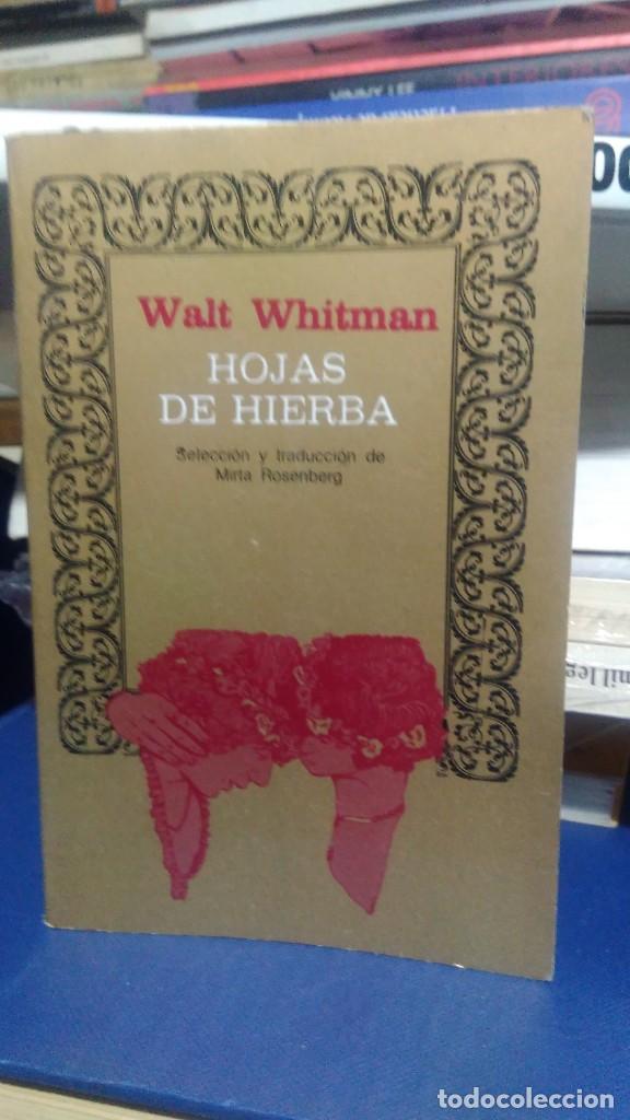 Libros de segunda mano: HOJAS DE HIERBA, WALT WHITMAN, COLECCI&Oacute;N CAMAFEO - Foto 1