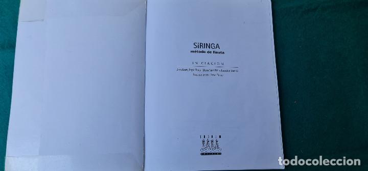 Libros de segunda mano: LIBRO SIRINGA (2003) METODO DE FLAUTA - EDICIONES TANDEM - Foto 2
