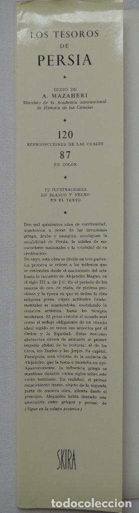 Libros de segunda mano: LOS TESOROS DE PERSIA. ALBERT SKIRA. - Foto 4