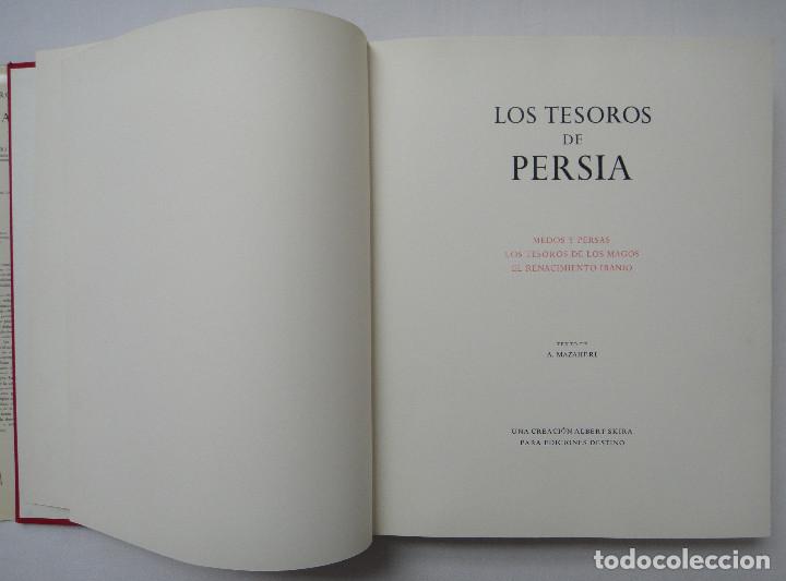 Libros de segunda mano: LOS TESOROS DE PERSIA. ALBERT SKIRA. - Foto 5
