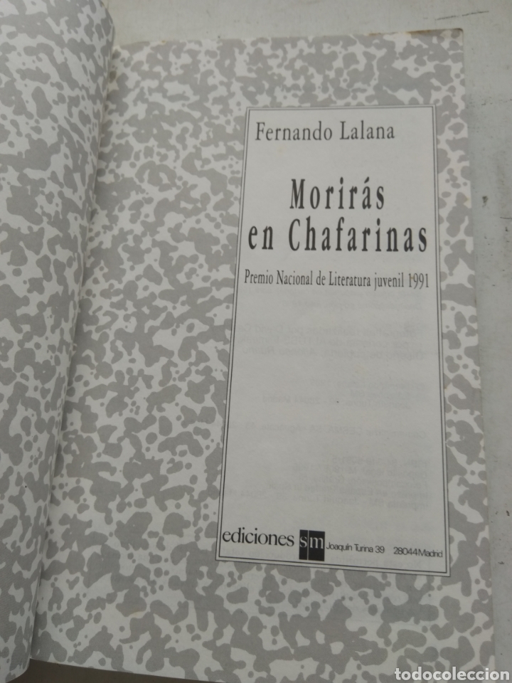 Libros de segunda mano: MORIRAS EN CHAFARINAS/FERNANDO LALANA - Foto 3