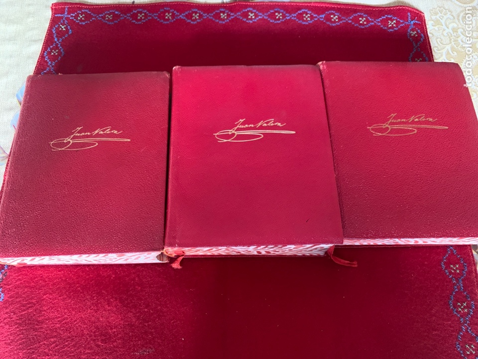 Libros de segunda mano: Obras Completas Juan Valera. 3 tomos - Foto 2