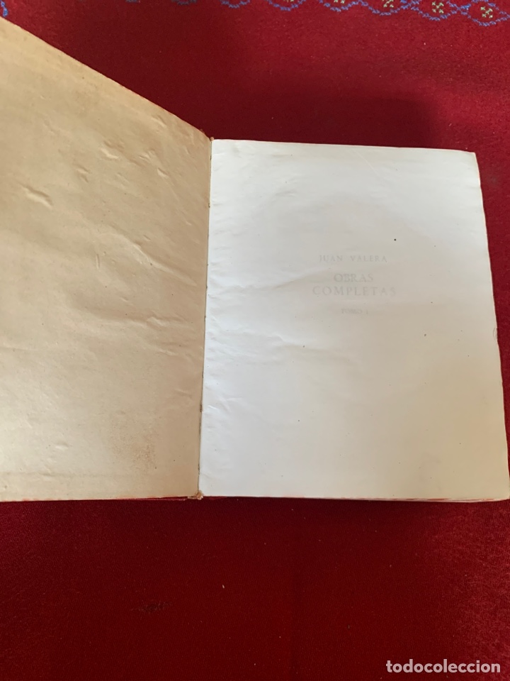 Libros de segunda mano: Obras Completas Juan Valera. 3 tomos - Foto 7