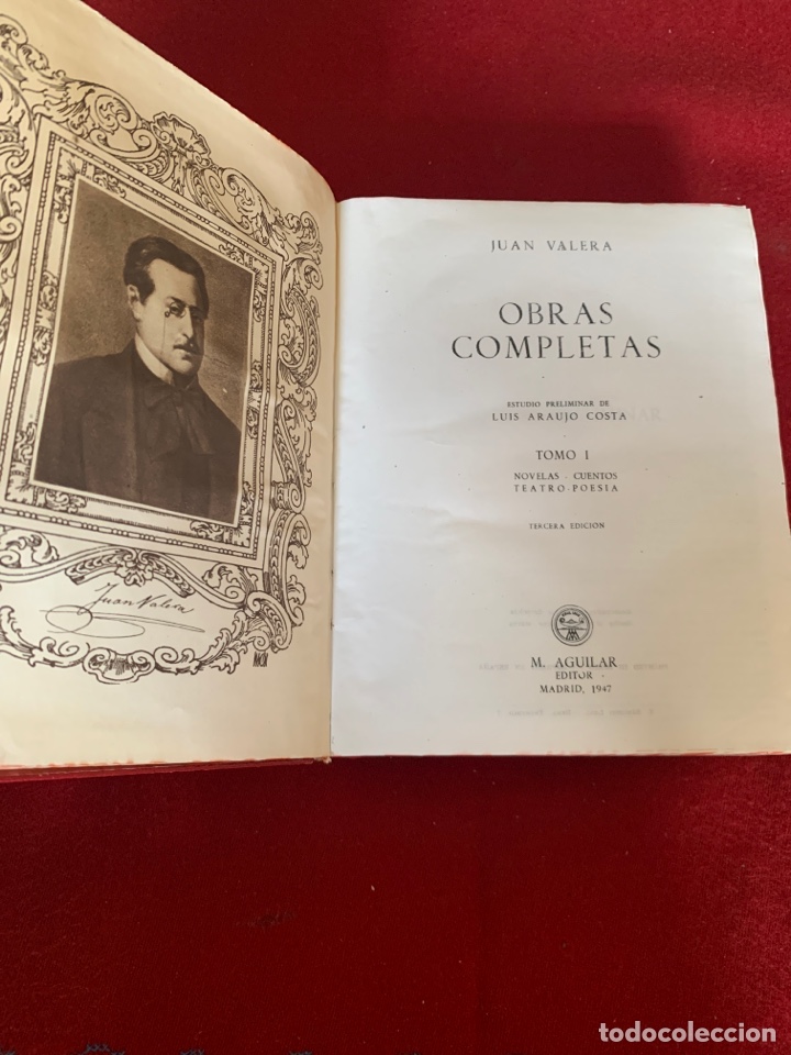 Libros de segunda mano: Obras Completas Juan Valera. 3 tomos - Foto 10