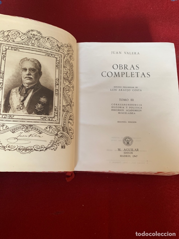 Libros de segunda mano: Obras Completas Juan Valera. 3 tomos - Foto 43