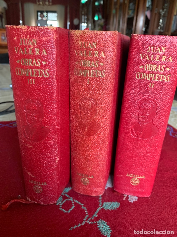 Libros de segunda mano: Obras Completas Juan Valera. 3 tomos - Foto 1