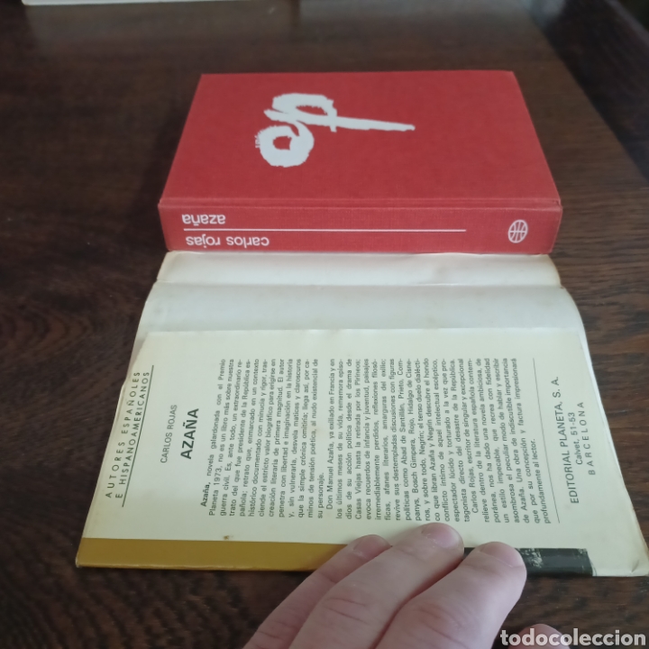 Libros de segunda mano: AZA&Ntilde;A - CARLOS ROJAS 1973 EDITORIAL PLANETA - Foto 2