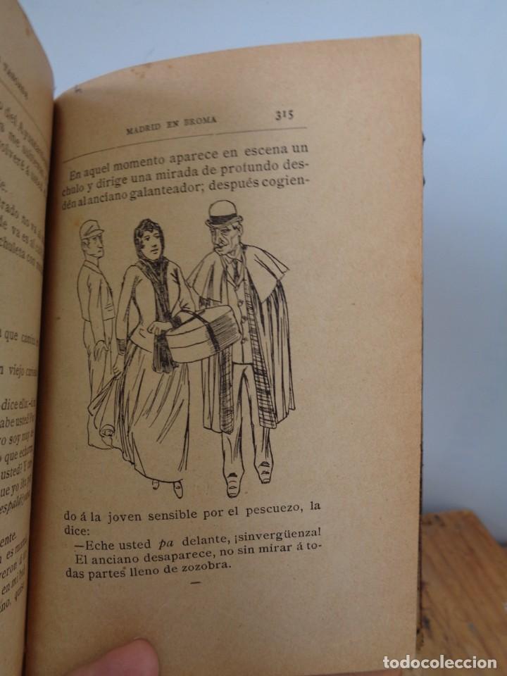 Libros de segunda mano: &iexcl;&iexcl; Madrid EN BROMA. Aut. Luis TABOADA. Edicion.- 1892. !! - Foto 11