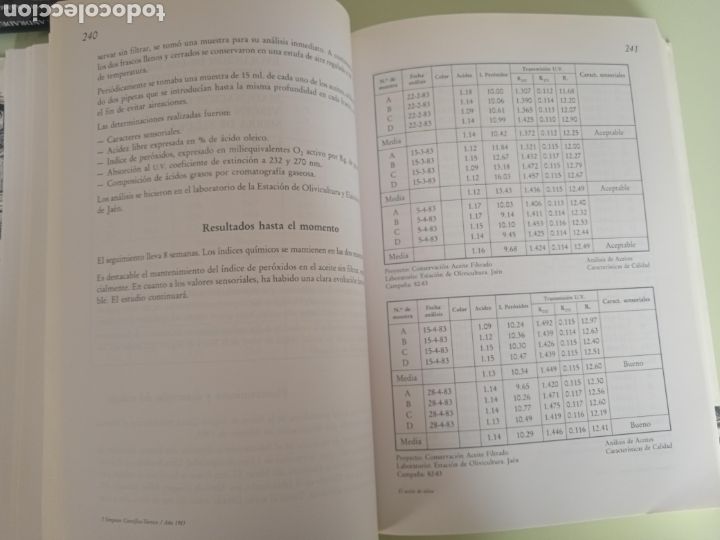 Libros de segunda mano: El Aceite de Oliva, actas de los simposios cient&iacute;fico-t&eacute;cnicos de 1983-85 y 1987. - Foto 8
