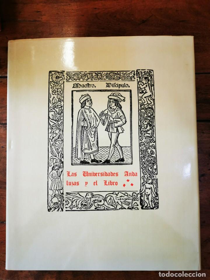Libros de segunda mano: LAS UNIVERSIDADES ANDALUZAS y el libro - Foto 1