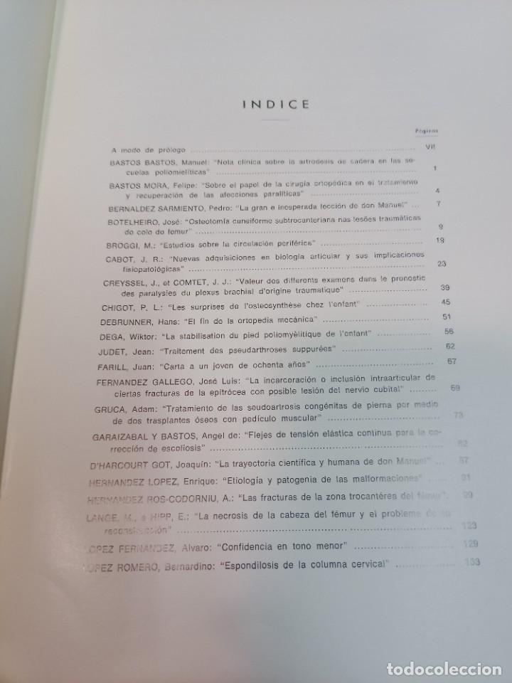 Libros de segunda mano: Libro homenaje al profesor D. Manuel Bastos Ansart SA9264 - Foto 2