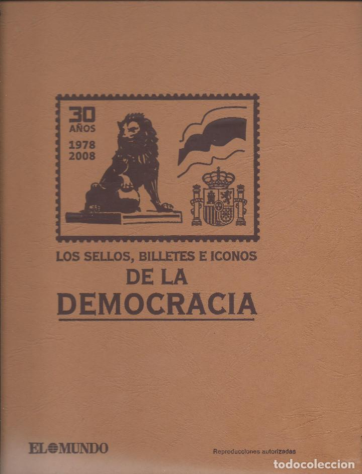 Libros de segunda mano: sellos y billetes de la democracia - Foto 1